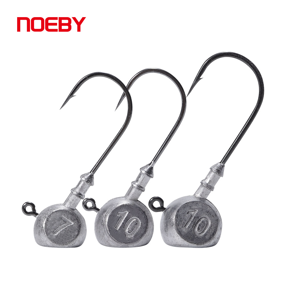 Fishing Hook Offset - Noeby-Jig خطاف للرأس لصيد السمك على