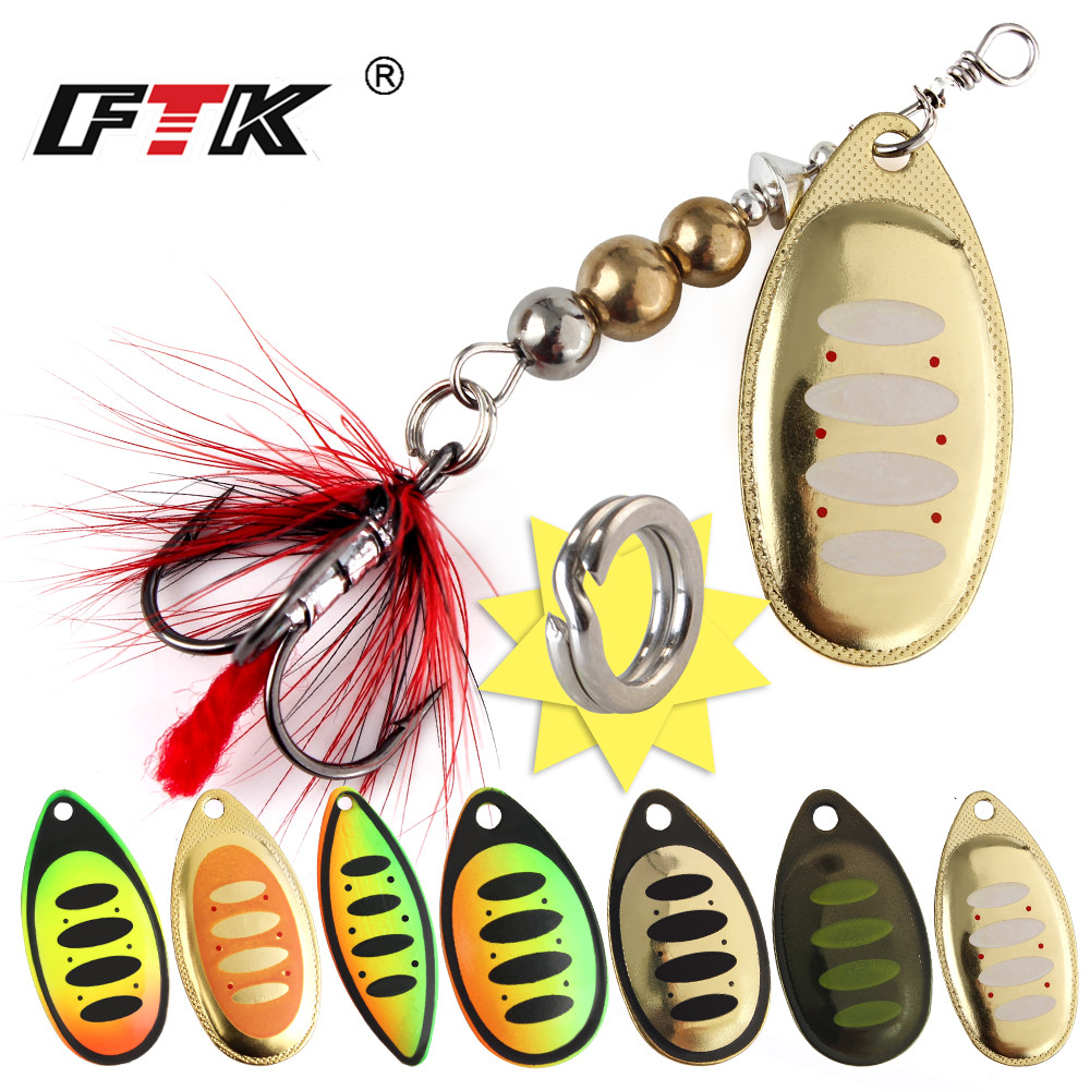 Fishing Hook Treble - طعم صيد FTK سبينر بيت 7