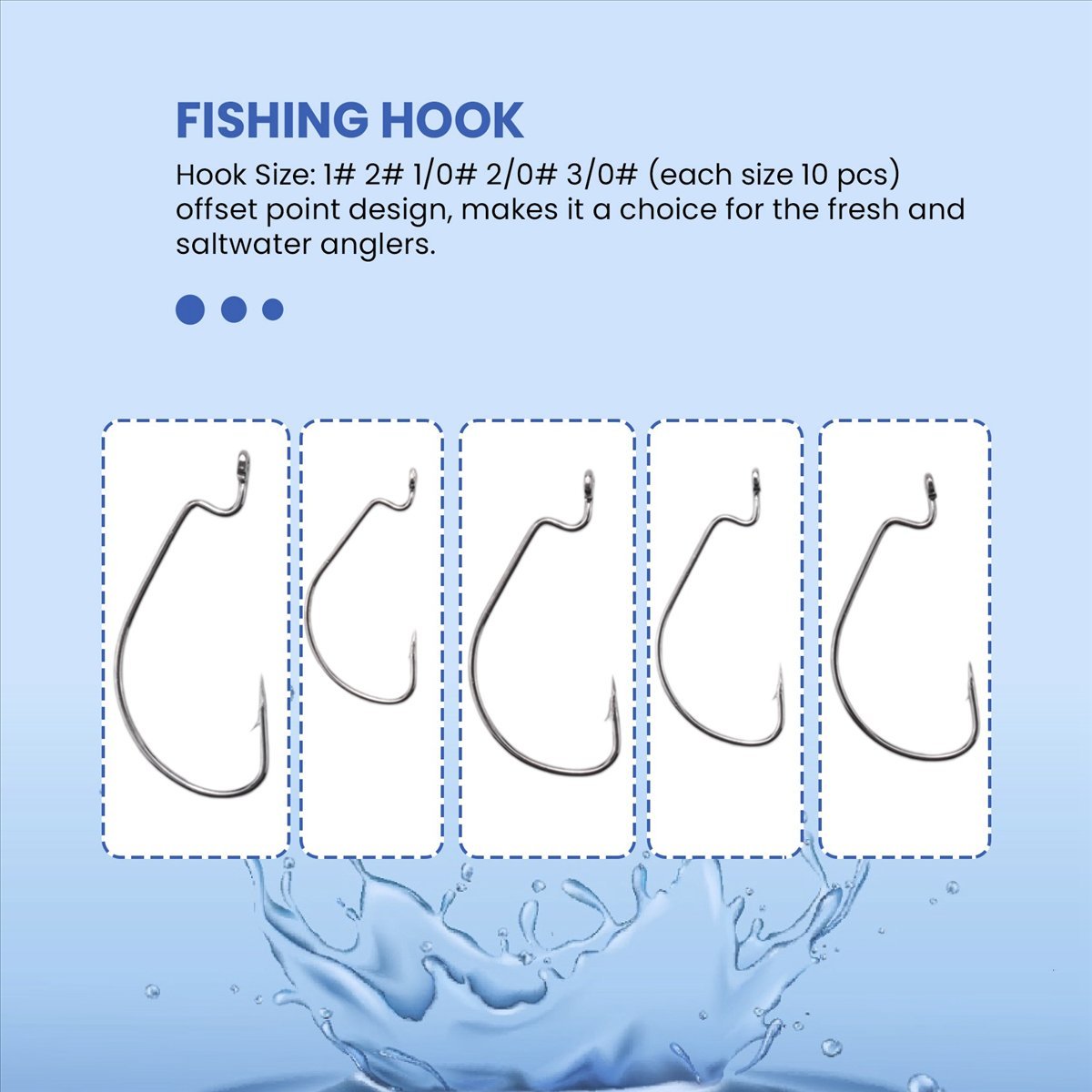 خطافات صيد AD45 51 قطعة من الف - مراجعة Fishing Hook Jig وسعره