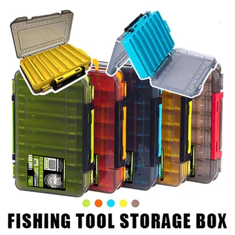 صندوق أدوات صيد مدمج ذو وجهين  - مراجعة Fishing Hook Box وسعره