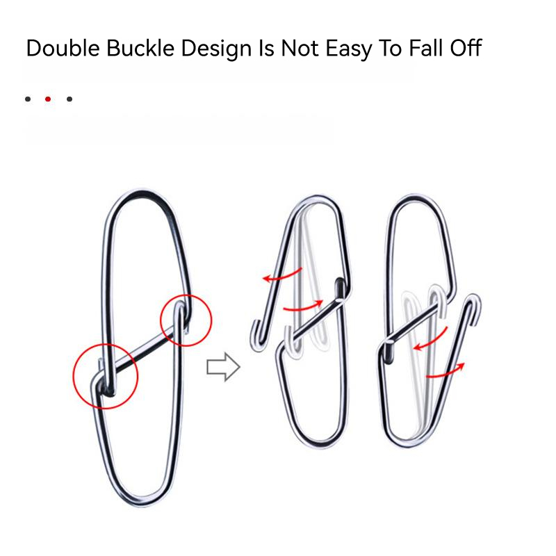 50 قطعة قوة الفولاذ المقاوم لل - مراجعة Fishing Hook Stainless Steel وسعره