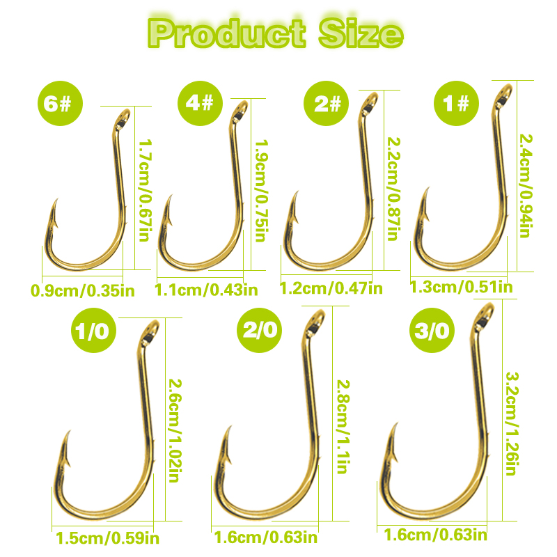 50 قطعة من خطافات الأخطبوط لصي - مراجعة Fishing Hook Circle وسعره